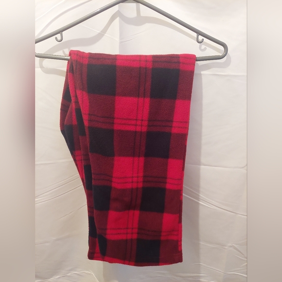 SOVA by TexFit Women's XL Style D-008 Red and Black Sleepwear Pajama Pants - Picture 7 of 8